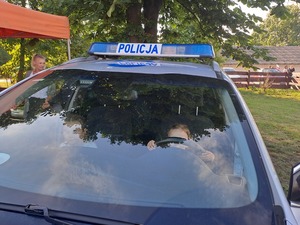 Dzień Dziecka na terenie powiatu proszowickiego z udziałem proszowickich policjantów.