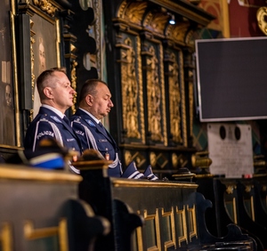 Obchody Święta Policji w Komendzie Powiatowej Policji w Proszowicach z udziałem Zastępcy Komendanta Wojewódzkiego Policji w Krakowie insp. Pawła Krauza.