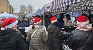 Wspólna Kampania społeczna Policji PCPR i GOPS na terenie Miasta Proszowice.