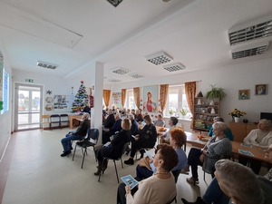 Debata społeczna z mieszkańcami Miasta i Gminy Koszyce oraz seniorami Dziennego Domu Senior+ w Książnicach Małych.