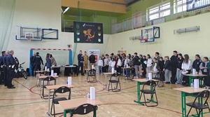 Rozpoczęcie turnieju BRD, test wiedzy