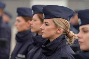 ślubowanie policjantów