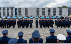 ślubowanie policjantów