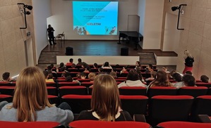 Prelekcja z uczniami Szkoły Podstawowej w Pałecznicy.