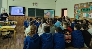 Spotkania profilaktyczne w szkołach podstawowych