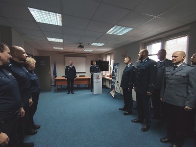 Wprowadzenie I Zastępcy Komendanta Powiatowego Policji w Proszowicach
