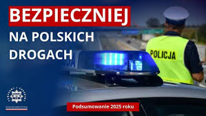 "Stan bezpieczeństwa w ruchu drogowym w Polsce – podsumowanie 2025 roku -  Bieżące informacje - Komenda Powiatowa Policji w Lubinie"