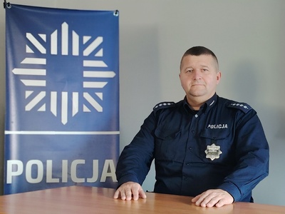 Dzielnicowy asp. szt. Artur Ciochoń