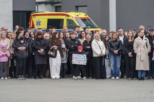 Ślubowanie nowo przyjętych policjantów.