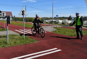 Turniej Powiatowy Bezpieczeństwa w Ruchu Drogowym w Szkole Podstawowej w Glewcu.