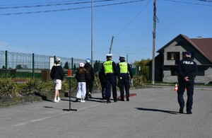 Turniej Powiatowy Bezpieczeństwa w Ruchu Drogowym w Szkole Podstawowej w Glewcu.