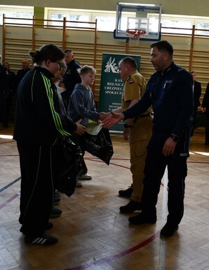 Turniej Powiatowy Bezpieczeństwa w Ruchu Drogowym w Szkole Podstawowej w Glewcu.