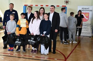 Turniej Powiatowy Bezpieczeństwa w Ruchu Drogowym w Szkole Podstawowej w Glewcu.