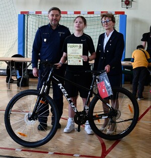 Turniej Powiatowy Bezpieczeństwa w Ruchu Drogowym w Szkole Podstawowej w Glewcu.