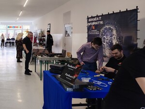 Promocja zawodu w Zespole Szkół im. Emila Godlewskiego w Piotrkowicach Małych.