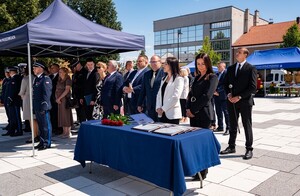 Uroczyste Obchody Święta Policji w Komendzie Powiatowej policji w Proszowicach