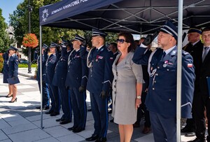 Uroczyste Obchody Święta Policji w Komendzie Powiatowej policji w Proszowicach