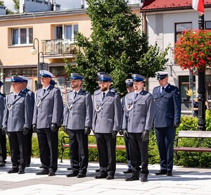 Uroczyste Obchody Święta Policji w Komendzie Powiatowej policji w Proszowicach