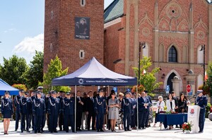 Uroczyste Obchody Święta Policji w Komendzie Powiatowej policji w Proszowicach