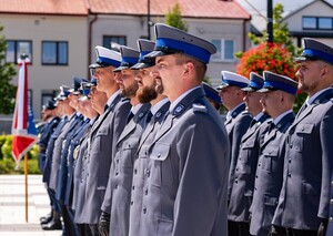 Uroczyste Obchody Święta Policji w Komendzie Powiatowej policji w Proszowicach