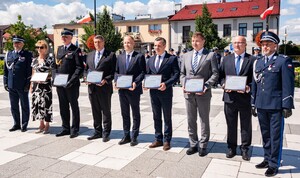 Uroczyste Obchody Święta Policji w Komendzie Powiatowej policji w Proszowicach