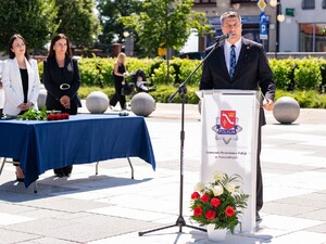 Uroczyste Obchody Święta Policji w Komendzie Powiatowej policji w Proszowicach