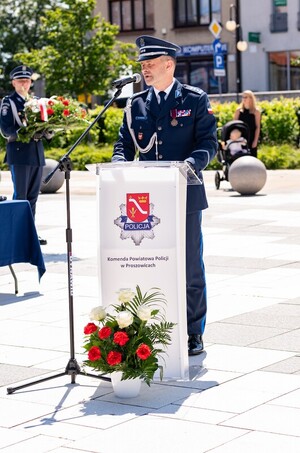 Uroczyste Obchody Święta Policji w Komendzie Powiatowej policji w Proszowicach