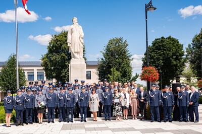 Uroczyste Obchody Święta Policji w Komendzie Powiatowej policji w Proszowicach
