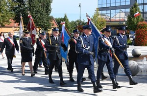 Obchody Bitwy Pod Proszowicami z udziałem Policji