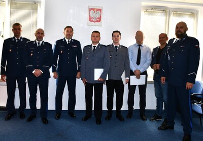 Mianowanie policjantów w korpusie aspirantów