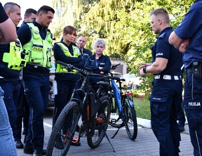 Szkolenie z tematyki rowerów i hulajnóg elektrycznych.