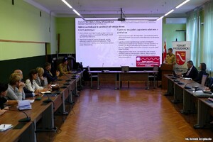Bezpieczeństwo w szkołach - spotkanie informacyjne w Proszowicach