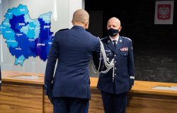 &quot;komendant wojewódzki policji, komendant główny policji  podczas uroczystości&quot;
