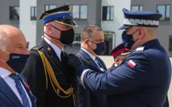 Brązowy medal dla Pana Zbigniewa KWINTA, dowódcy jednostki ratowniczo gaśniczej Komendy Powiatowej Państwowej Straży Pożarnej w Proszowicach