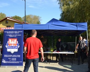 Piknik strzelecki Proszowice. Komenda Wojewódzka Policji Kraków. SKPK.