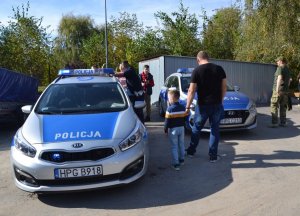 Piknik strzelecki Proszowice. Komenda Powiatowa Policji w Proszowicach