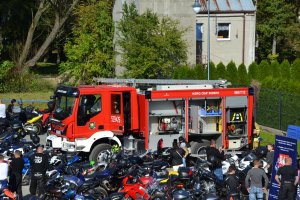 Piknik strzelecki Proszowice. Ochotnicza Straż Pożarna Bobin