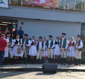 Piknik strzelecki Proszowice. Orkiestra Dęta &quot;Florian&quot; i Zespół Regionalny &quot;Bystry Potok&quot;