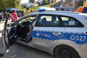 Piknik strzelecki Proszowice. Komenda Powiatowa Policji w Proszowicach