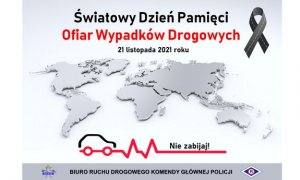 logo Światowego Dnia Pamięci Ofiar Wypadków Drogowych