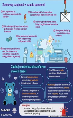 &quot;ulotka na temat cyber-bezpieczeństwa&quot;