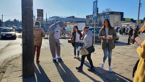 Kampania społeczna pod hasłem „Widzę – Reaguję – Pomagam”.