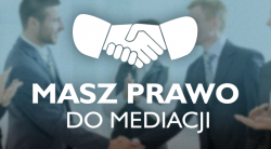 Plakat Międzynarodowego Dnia i Tygodnia Mediacji