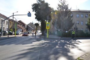 Bezpieczna droga do szkoły. Policjanci czuwają nad bezpieczeństwem w rejonie szkół.