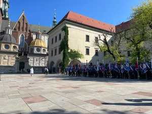 Proszowiccy funkcjonariusze na Wojewódzkich obchodach Święta Policji